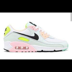 Nike Air Max 90
White Volt Green Glow (W)